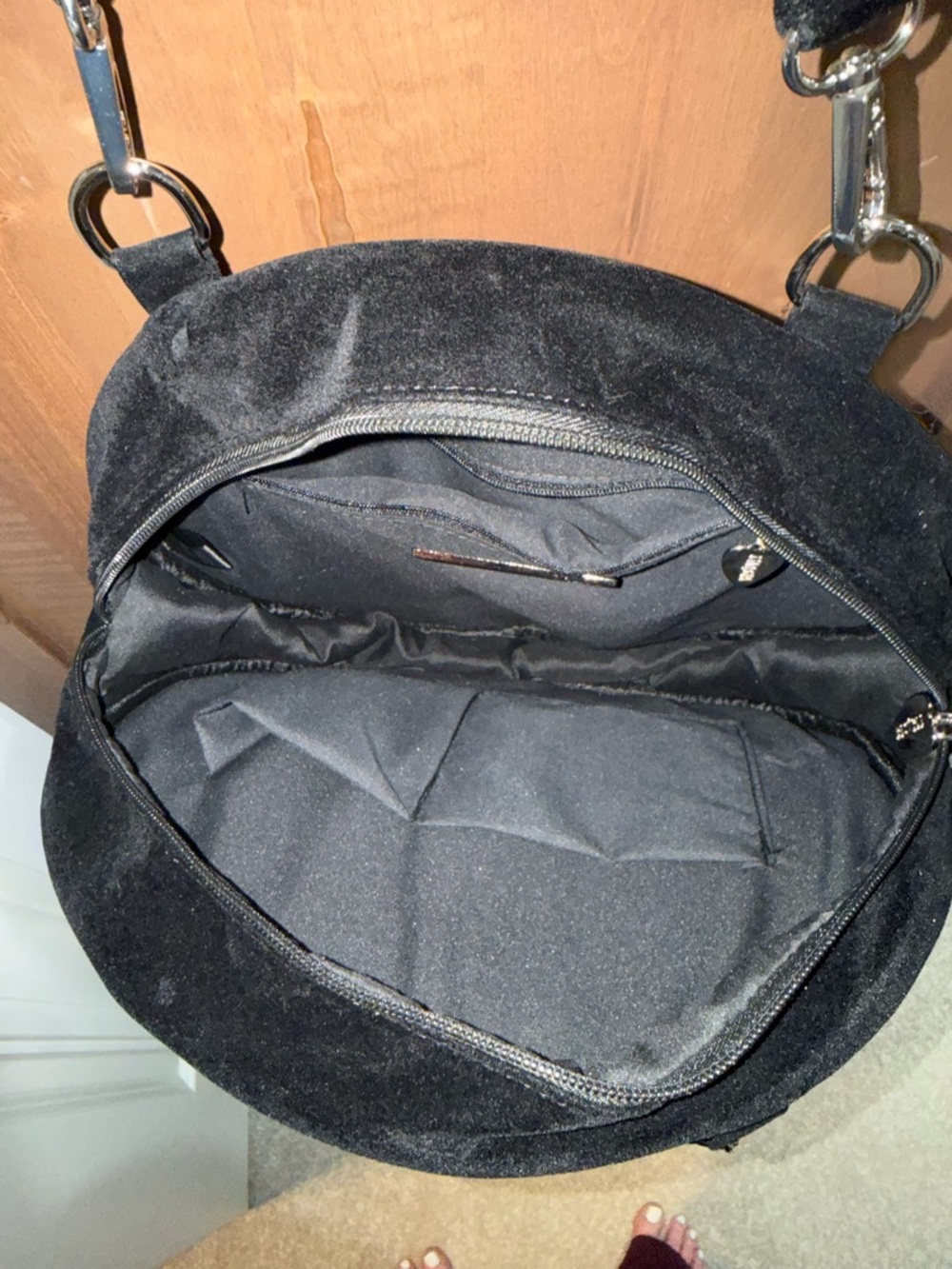 Restyle Enchanted Forest Round Bag with fringe - Picture 5 of 6